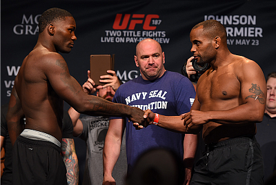 Anthony 'Rumble' Johnson and Daniel Cormier 